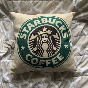 Starbucks decorative pillow☁️